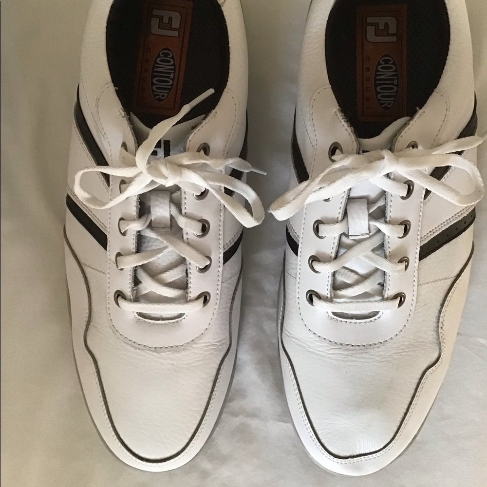 Footjoy FJ Contour Spikeless Golf White 13 M